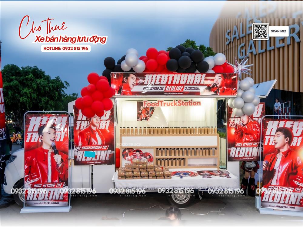 Thuê Food truck support cho Idol